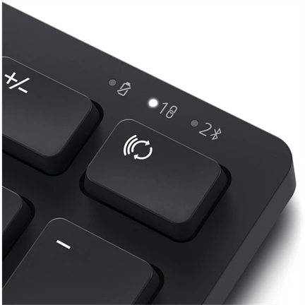 DELL Vezeték nélküli Billentyűzet + egér silent KM555 - Hungarian (QWERTZ) - Fekete DELL Vezeték nélküli Billentyűzet + egér silent KM555 - Hungarian (QWERTZ) - Fekete