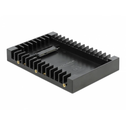 DELOCK 3.5” szerelőkeret 2.5” SATA meghajtóhoz fekete