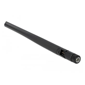 DELOCK 5G 3,4-3,8 GHz antenna SMA apa 5dBi 20cm hosszú kétirányú billenő csatlakozással hajlékony fekete anyaggal