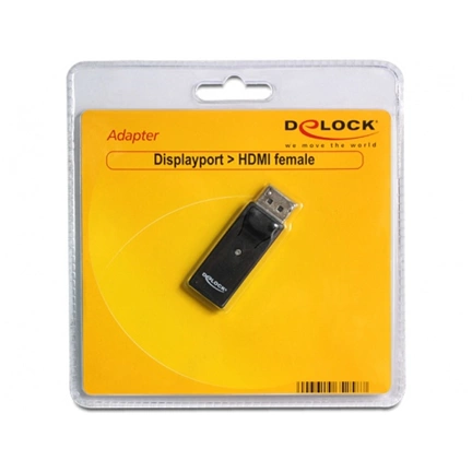 DELOCK Adapter Displayport male -> HDMI female (65258)