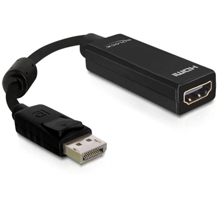 DELOCK Adapter Displayport male -> HDMI female (kábeles) (61849)