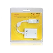 DELOCK Adapter Displayport male -> VGA 15pin female (61766)