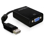 DELOCK Adapter Displayport male -> VGA 15pin female (61848)