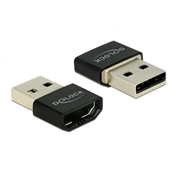 DELOCK Adapter  HDMI-A anya > USB Type-A apa adapter - Fekete (65680)