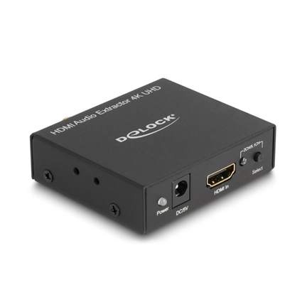 DELOCK Adapter HDMI sztereo / 5.1 elosztó 4K (62692)