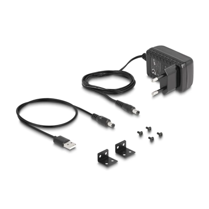 DELOCK Adapter HDMI sztereo / 5.1 elosztó 4K (62692)