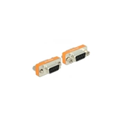 DELOCK Adapter Null Modem Sub-D 9 pin female > female Gender Changer (65570)