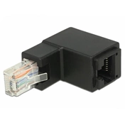 DELOCK Adapter RJ45 St szögelt -> RJ45 Bu Cat.6 UTP