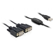 DELOCK Adapter USB 2.0 -> 2 x Serial (61886)