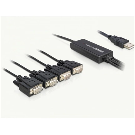 DELOCK Adapter USB 2.0 -> 4 x Serial