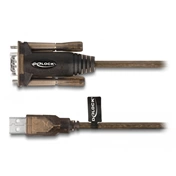 DELOCK Adapter USB 2.0 Type-A / soros RS-232 D-Sub 9 csavarokkal 1,5m