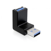 DELOCK Adapter USB 3.0 male-female angled 270° vertical