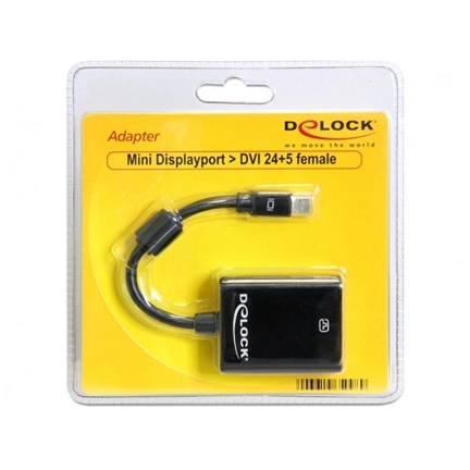 DELOCK Adapter mini Displayport -> DVI 24+5pin female (65098)