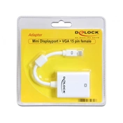 DELOCK Adapter mini Displayport -> VGA 15pin female (65130)