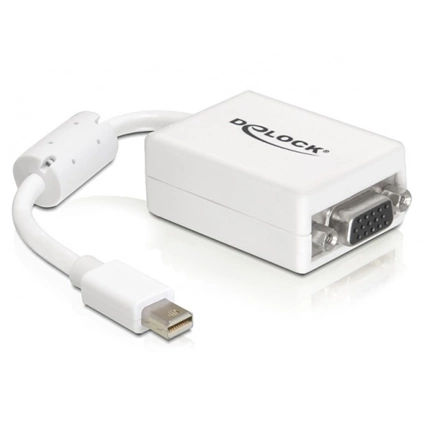 DELOCK Adapter mini Displayport -> VGA 15pin female (65130)