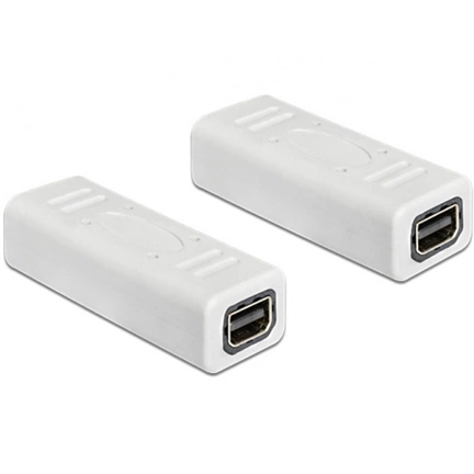 DELOCK Adapter mini Displayport female/female White