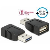 DELOCK Átalakító EASY-USB 2.0-A apa USB 2.0-A anya, csak töltéshez