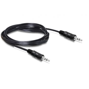 DELOCK Cable Audio DC jack 3.5 mm 3 pin male / male 5 m