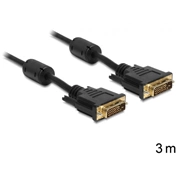 DELOCK Cable DVI 24+1 male -> male 3m