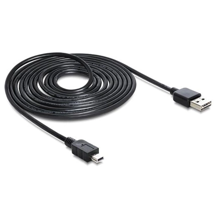 DELOCK Cable EASY-USB 2.0-A male -> USB 2.0 mini male 5 m