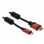 DELOCK Cable HDMI-A male to HDMI Mini-C male 4k (84337)