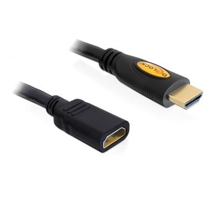 DELOCK Cable High Speed HDMI with Ethernet extension male / female 1m (83079)