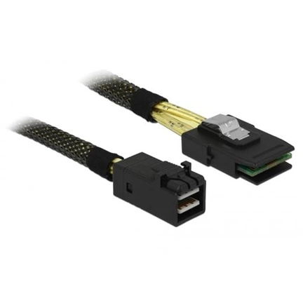 DELOCK Cable Mini SAS HD x 4 SFF 8643 male -> Mini SAS x 4 36 Pin SFF 8087 male 0.5 m DELOCK Cable Mini SAS HD x 4 SFF 8643 male -> Mini SAS x 4 36 Pin SFF 8087 male 0.5 m