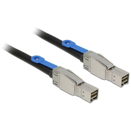 DELOCK Cable Mini SAS HD x 4 SFF 8644 male -> Mini SAS HD x 4 SFF 8644 male 2 m