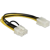 DELOCK Cable PCI Express 6 pin female > 8 pin male (83775)