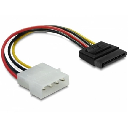 DELOCK Cable Power SATA HDD > 4pin male – straight