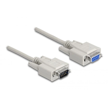 DELOCK Cable RS-232 serial Sub-D9 male / female 3m (84289)