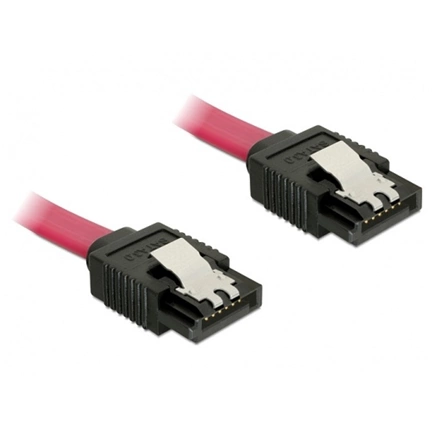 DELOCK Cable SATA 6 Gb/s straight/straight red 70cm (82678)