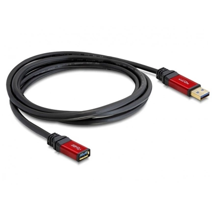 DELOCK Cable USB 3.0-A Extension male / female 1 m Premium (82752)