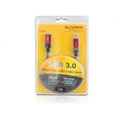 DELOCK Cable USB 3.0-A Extension male / female 3 m Premium (82754)