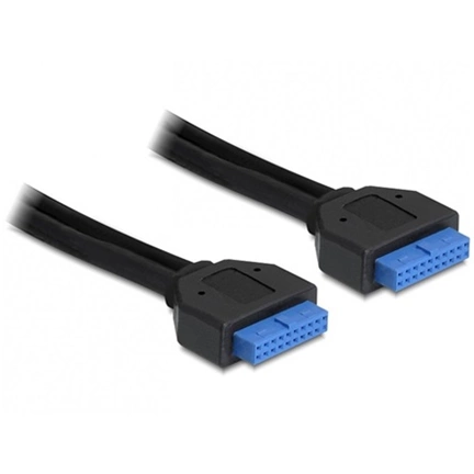 DELOCK Cable USB 3.0 pin header female / female 45cm (83124)