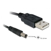 DELOCK Cable USB Power > DC Jack cupped 5,4mm