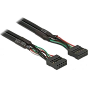 DELOCK Cable USB pinheader female / female 10 pin (industry) (82437)