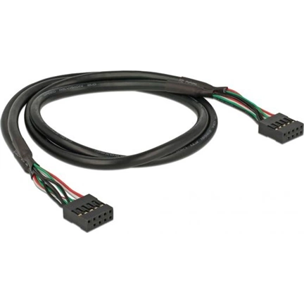 DELOCK Cable USB pinheader female / female 10 pin (industry) (82437)