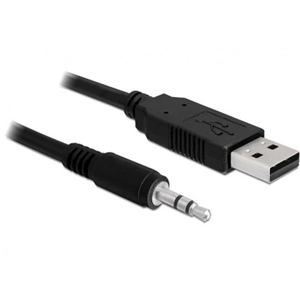 DELOCK Converter USB 2.0 male > Serial-TTL 3.5 mm stereo jack 1.8 m (5 V) (83115)
