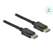 DELOCK DisplayPort 2.0 kábel 10K 60Hz 54Gbps 1m