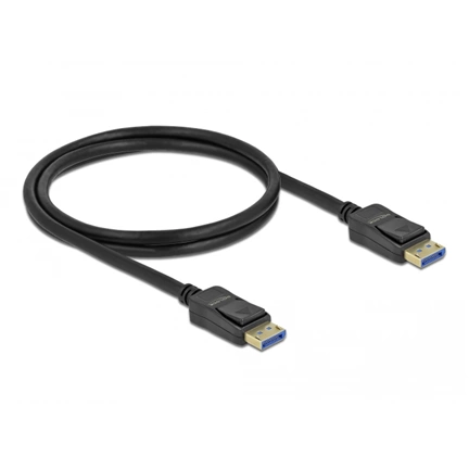 DELOCK DisplayPort 2.0 kábel 10K 60Hz 54Gbps 1m