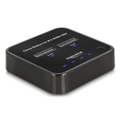 DELOCK Dokkolóállomás 2db. M.2 NVMe PCIe SSD-hez klón funkcióval