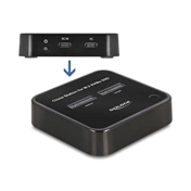 DELOCK Dokkolóállomás 2db. M.2 NVMe PCIe SSD-hez klón funkcióval