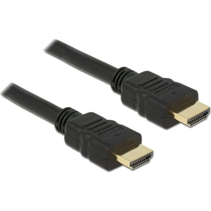 DELOCK High Speed HDMI-kábel típusú Ethernet – HDMI A dugós > HDMI A dugós 4K 0,5 m