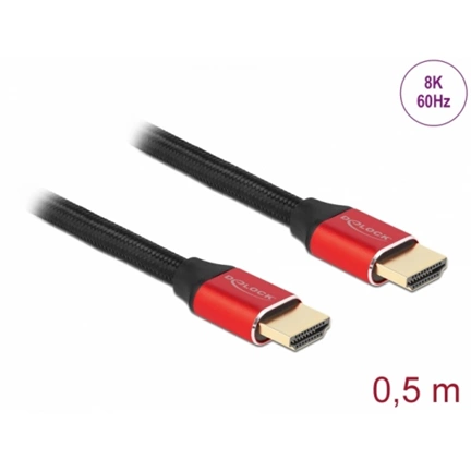 DELOCK High Speed HDMI Certified 48Gbps 8K 60Hz 0,