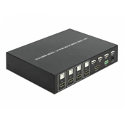DELOCK KVM 4 in 1 Multiview Switch 4 x HDMI with USB 2.0