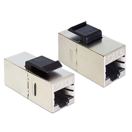 DELOCK Keystone modul RJ45 jack to RJ45 jack Cat.6
