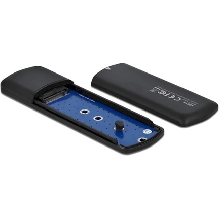 DELOCK M.2 NVMe PCIe SSD-hez kapcsolódó külső memória ház USB 3.1 gen2 Type-C