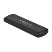 DELOCK M.2 NVMe PCIe SSD-hez kapcsolódó külső memória ház USB 3.1 gen2 Type-C
