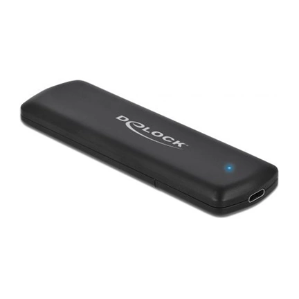 DELOCK M.2 NVMe PCIe SSD-hez kapcsolódó külső memória ház USB 3.1 gen2 Type-C